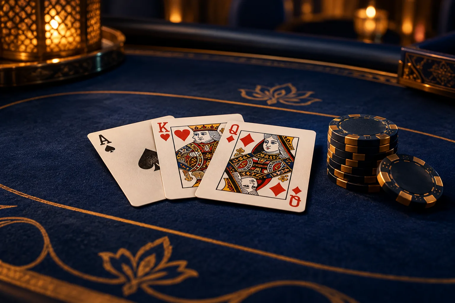 Playing cards and casino chips for Maneki frequently asked questions